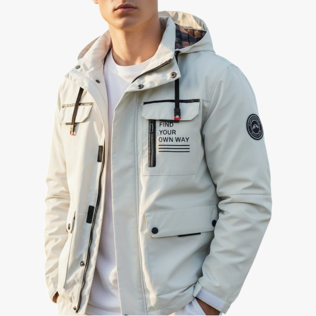 Herren funktions jacke | wasserdichte