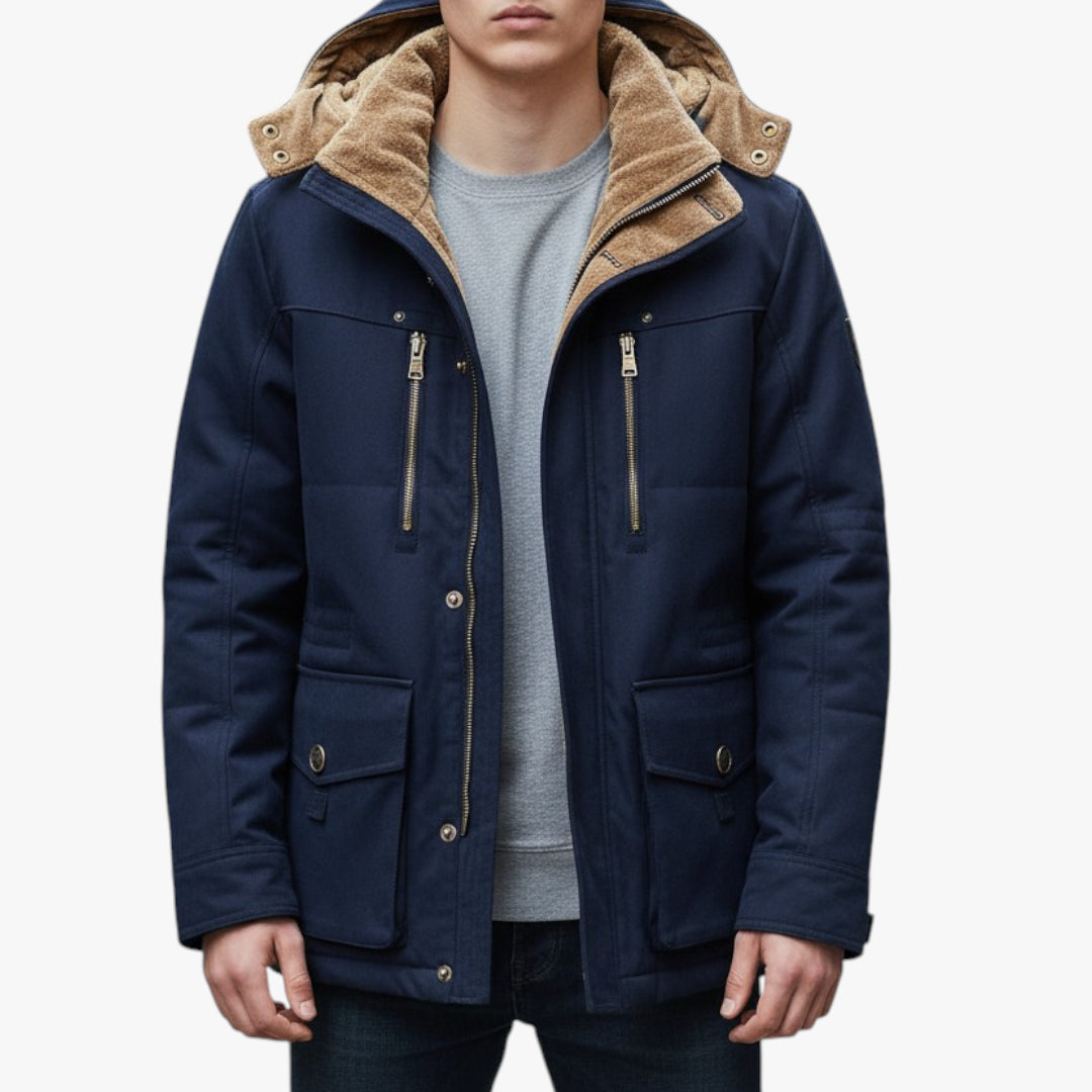 Herren übergangs parka | winter