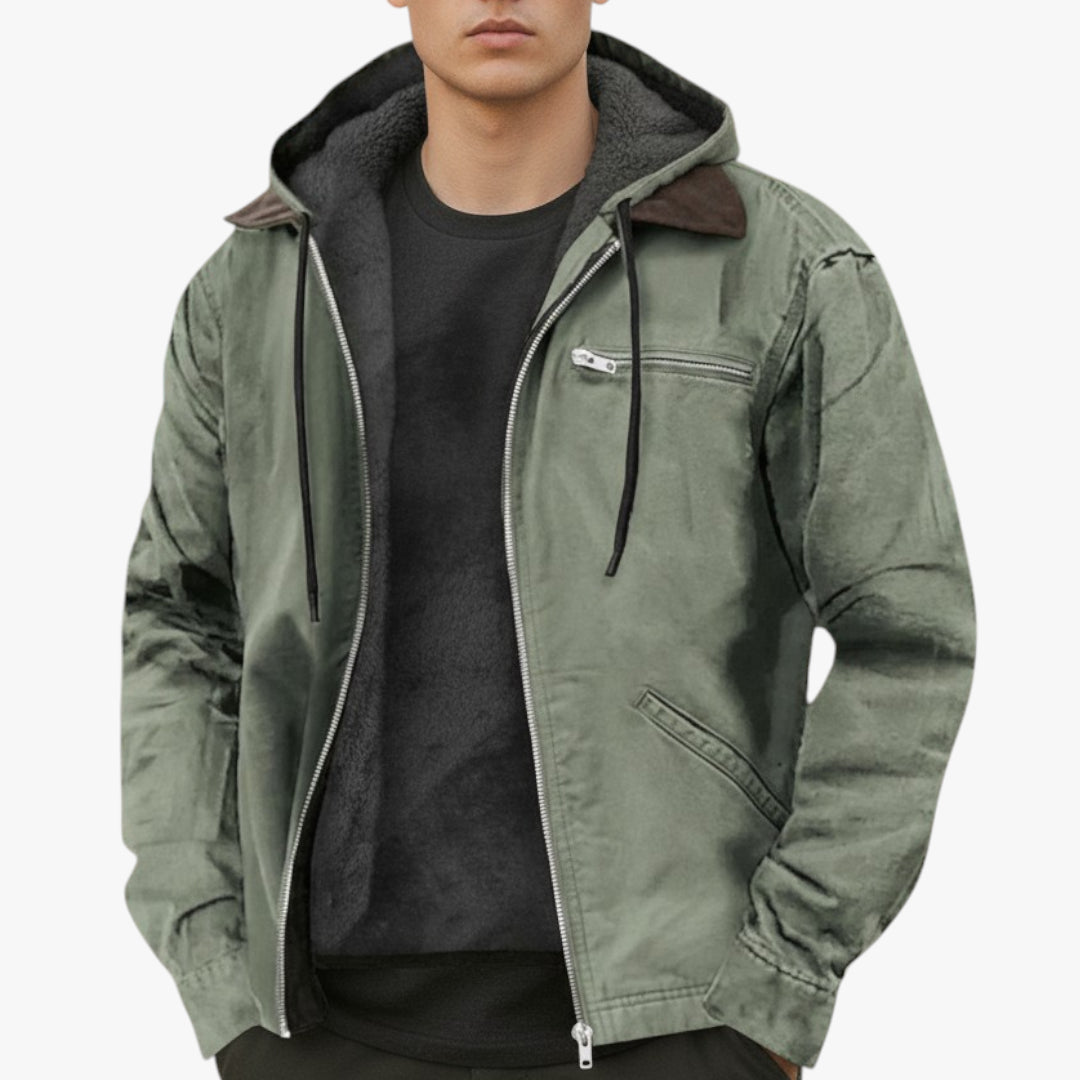 Herren fleece jacke | warme