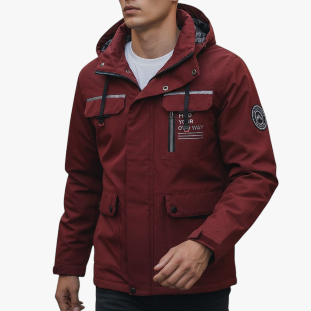 Herren funktions jacke | wasserdichte