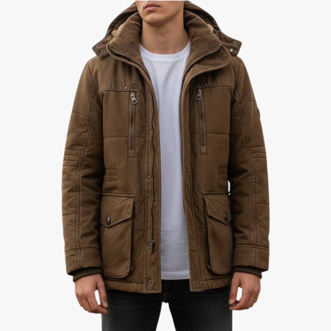 Herren übergangs parka | winter