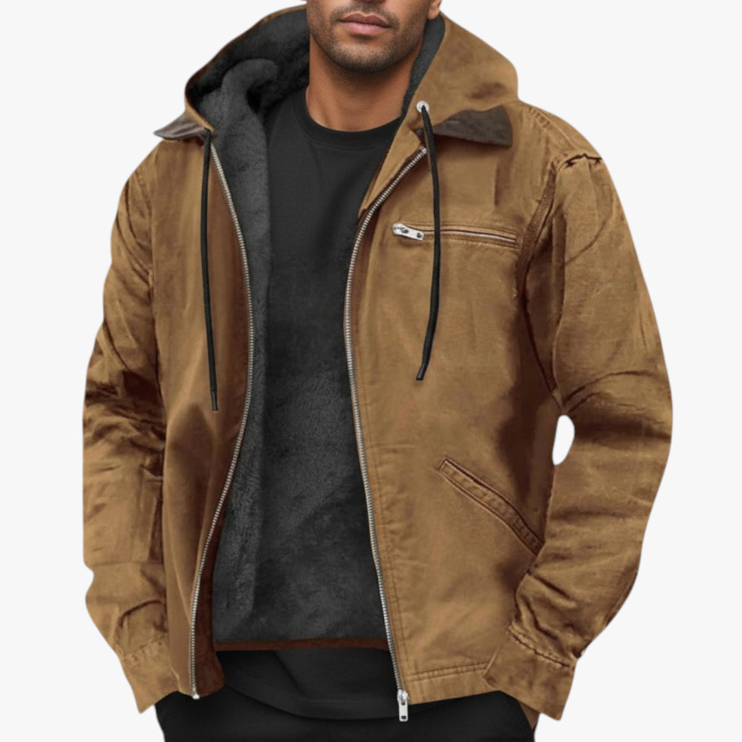 Herren fleece jacke | warme