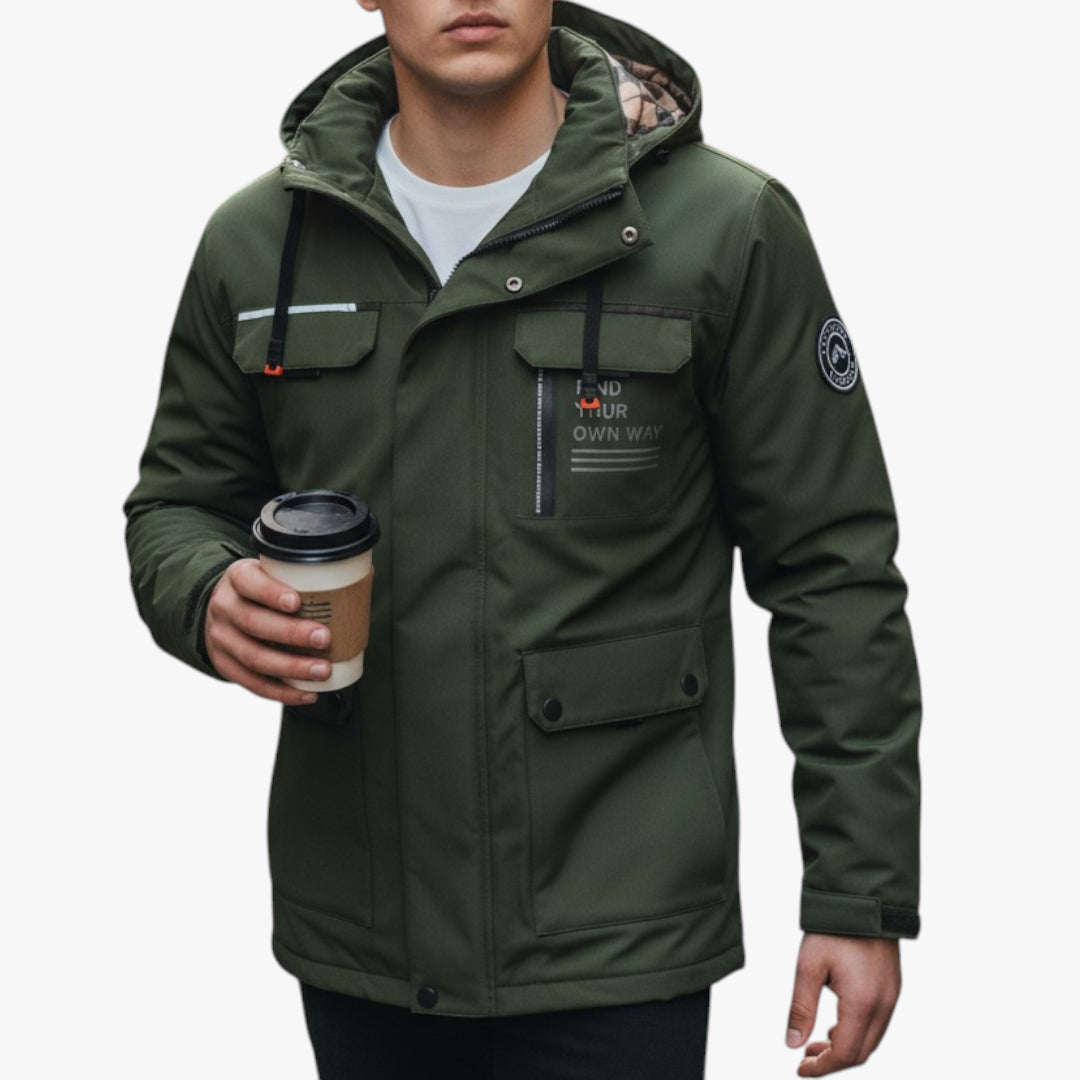 Herren funktions jacke | wasserdichte